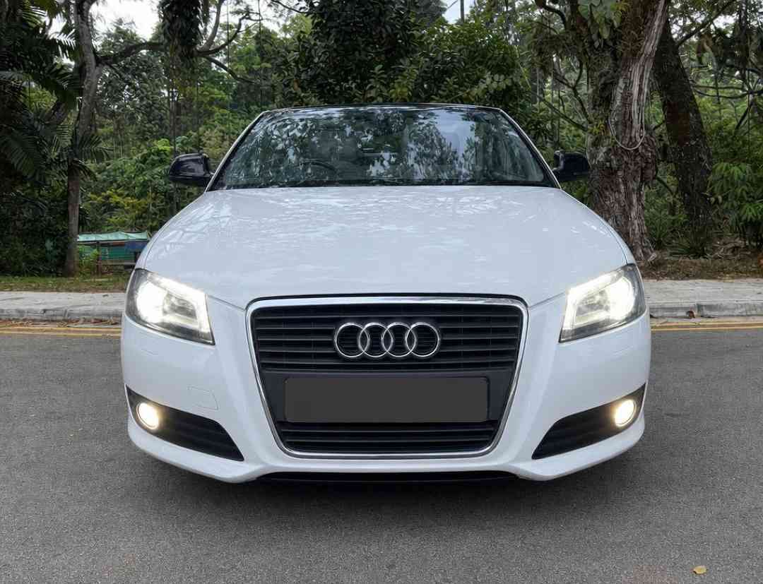 Audi A3 Cabriolet 1.8 TFSI S-tronic (A) (Category: Used Cars) located in Singapore. Submitted by carousell_certified_partners (Listing ID 1462858232, Image 1). Description: Original stock engine! No modification! Fully functional auto-folding soft-top! Good condition! 100% full loan available! Cheapest and lowest depreciation in the market! 1 of only 6 dealers in singapore to be awarded roll of honor by SGCM! Buy with confidence! In-house loan or