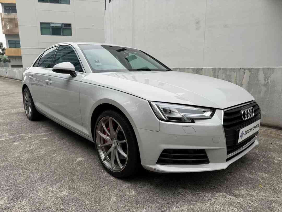 Audi A4 Sedan 2.0 TFSI S tronic (A) (Category: Used Cars) located in Singapore. Submitted by sgcarchoicewc (Listing ID 1468353047, Image 2). Description: Sales Contact: Casper Lim tel:90687290 .