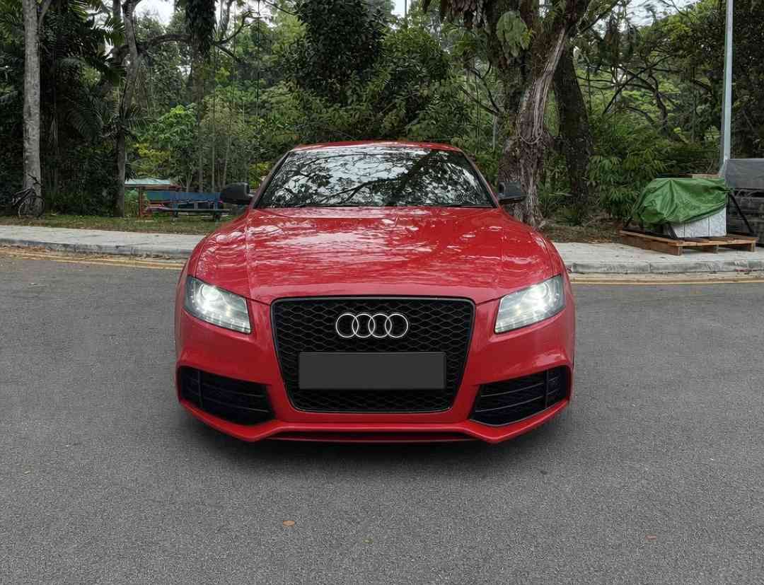 Audi A5 Coupe 2.0 TFSI qu S tronic (A) (Category: Used Cars) located in Singapore. Submitted by carousell_certified_partners (Listing ID 1462862277, Image 1). Description: Good Condition A5 Coupe! 100% Full Loan Available! Cheapest in SG! Unit in superb condition, view to believe! Workshop check/STA evaluation can be arranged. Trade in available! Features: Legendary EA888 2.0L turbo Quattro AWD, 7 speed S-tronic auto, keyless start/stop, cruise c