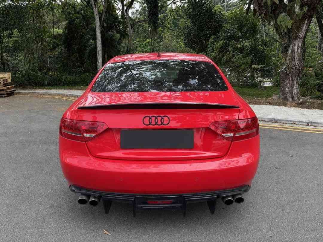 Audi A5 Coupe 2.0 TFSI qu S tronic (A) (Category: Used Cars) located in Singapore. Submitted by carousell_certified_partners (Listing ID 1462862277, Image 3). Description: Good Condition A5 Coupe! 100% Full Loan Available! Cheapest in SG! Unit in superb condition, view to believe! Workshop check/STA evaluation can be arranged. Trade in available! Features: Legendary EA888 2.0L turbo Quattro AWD, 7 speed S-tronic auto, keyless start/stop, cruise c
