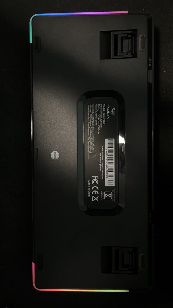 AULA S75 PRO Mechanical Keyboard with Display Screen (Category: Computer Keyboard) located in Manila. Submitted by cansitcanton (Listing ID 1468419122, Image 3). Description: - Model: AULA S75 Pro Mechanical Keyboard - Color: Sleek Black - No Box (Keyboard only).