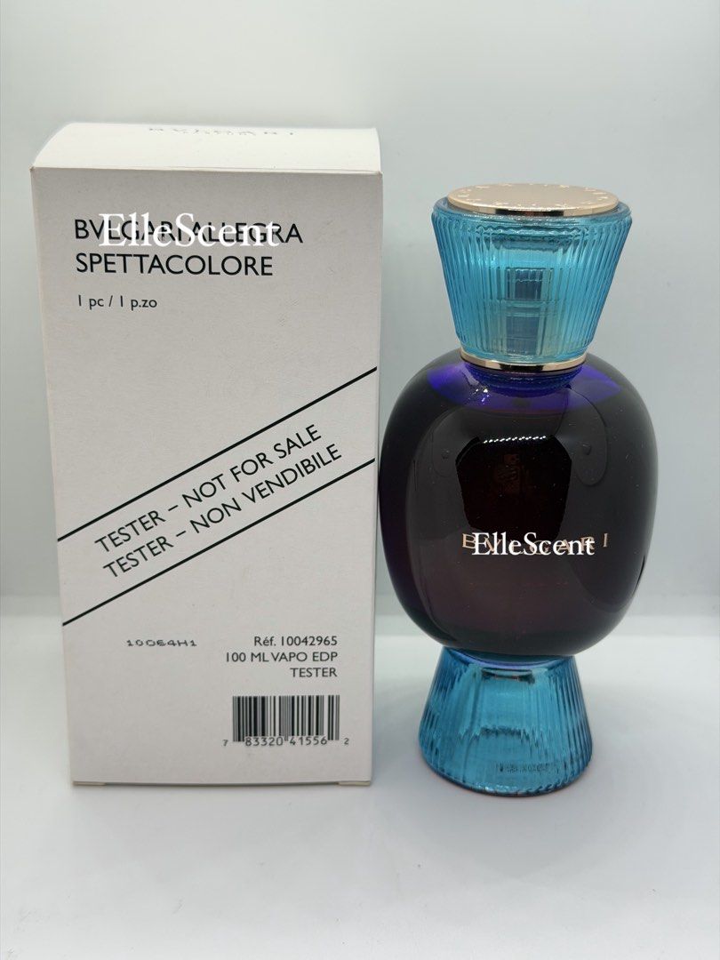 Authentic ALLEGRA SPETTACOLORE Eau De Parfum Tester (Category: Fragrance & Deodorants) located in Mandaluyong City. Submitted by elle_scent (Listing ID 1468422339, Image 2). Description: LAST PRICE POSTED ADKING FOR DISCOUNT WILL NOT ENTERTAIN SELLING VERY LOW Mall SRP 17,500 BVLGARI ALLEGRA SPETTACOLORE EDP 100ML – TESTER 💜 Luxury fragrance from Bvlgari’s exclusive Allegra collection! A captivating ambery floral fragrance that combines elegant 