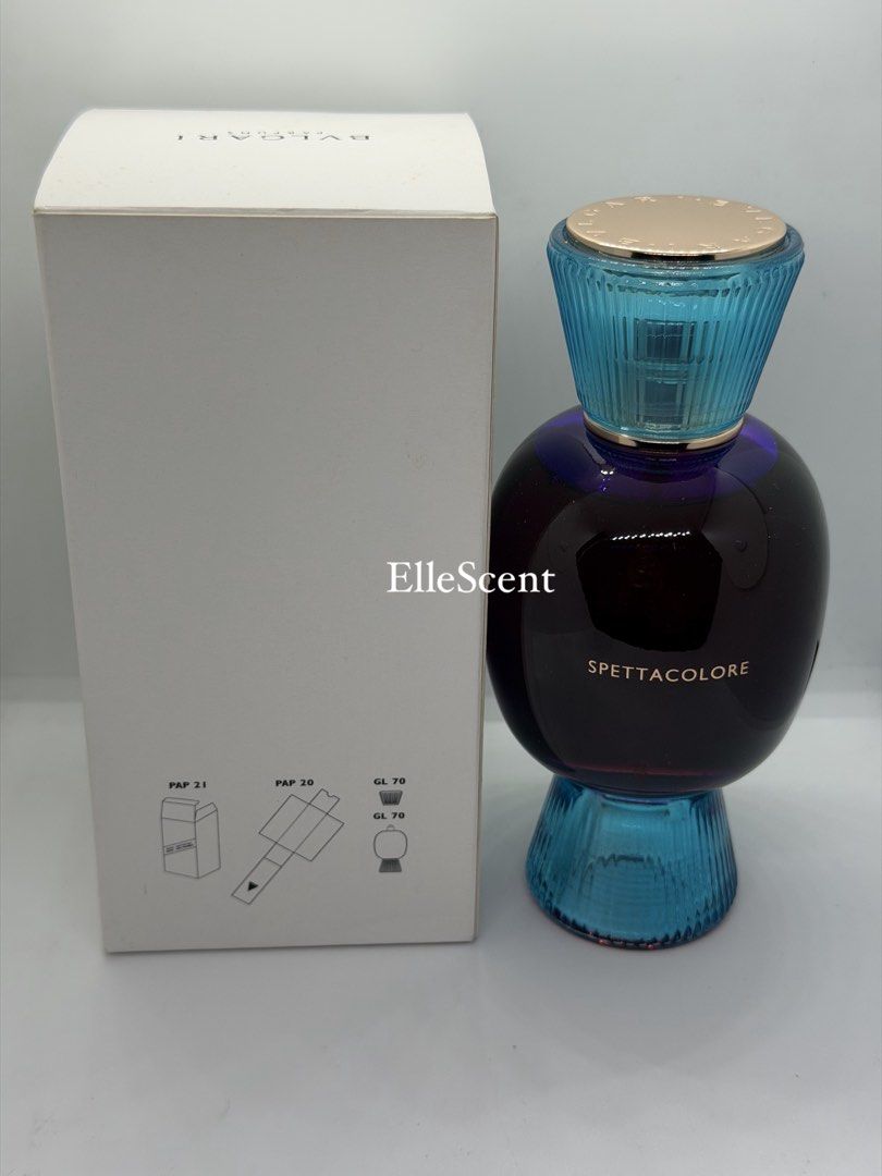 Authentic ALLEGRA SPETTACOLORE Eau De Parfum Tester (Category: Fragrance & Deodorants) located in Mandaluyong City. Submitted by elle_scent (Listing ID 1468422339, Image 3). Description: LAST PRICE POSTED ADKING FOR DISCOUNT WILL NOT ENTERTAIN SELLING VERY LOW Mall SRP 17,500 BVLGARI ALLEGRA SPETTACOLORE EDP 100ML – TESTER 💜 Luxury fragrance from Bvlgari’s exclusive Allegra collection! A captivating ambery floral fragrance that combines elegant 