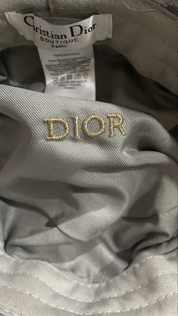Authentic chistian dior hat (Category: Luxury Apparel) located in Cavite. Submitted by ohmie23 (Listing ID 1468307023, Image 3). Description: Authentic chistian dior hat.