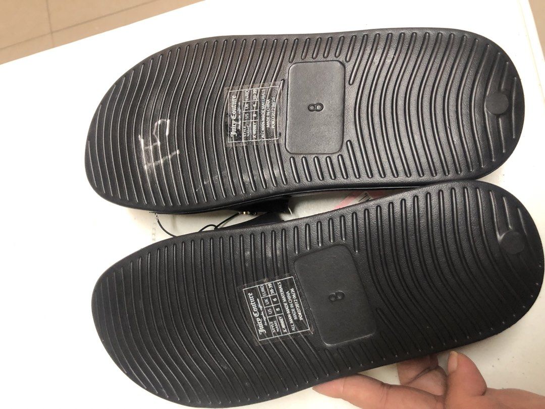Authentic Juicy Couture Slide (Category: Slippers and slides) located in Muntinlupa City. Submitted by ybmcloset2230 (Listing ID 1468496152, Image 3). Description: Juicy Couture Slide.