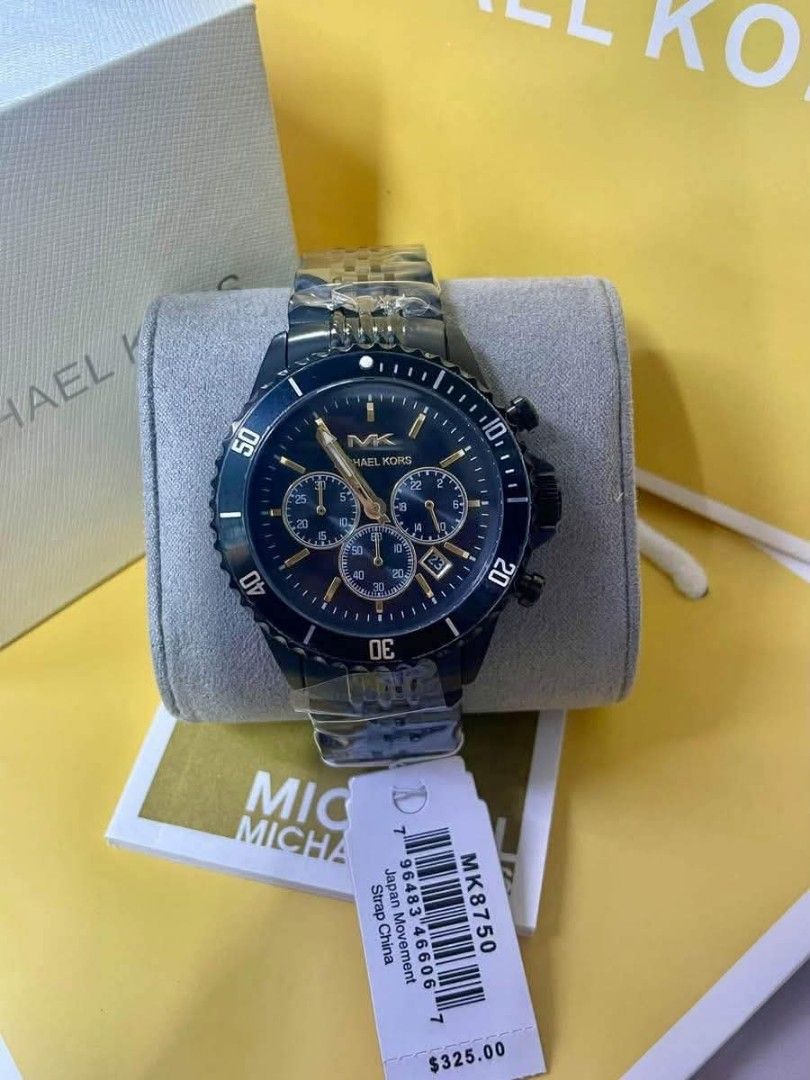 💯Authentic MK Watch for Men 🇺🇸🇺🇸 (Category: Men's Watches) located in Manila. Submitted by Authentic4Less_OLShop (Listing ID 1468436261, Image 2). Description: 🇺🇸Authentic from US🇺🇸 ✅complete inclusions ✅pawnable watch ✅with warranty ✅open for legit check to any watch centers Money back if proven fake ☺️ RESELLERS ARE WELCOME!!!🥰 DISCLAIMER: Authentic4Less OLShop is not affiliated with any of the brands posted in this account. Copyright