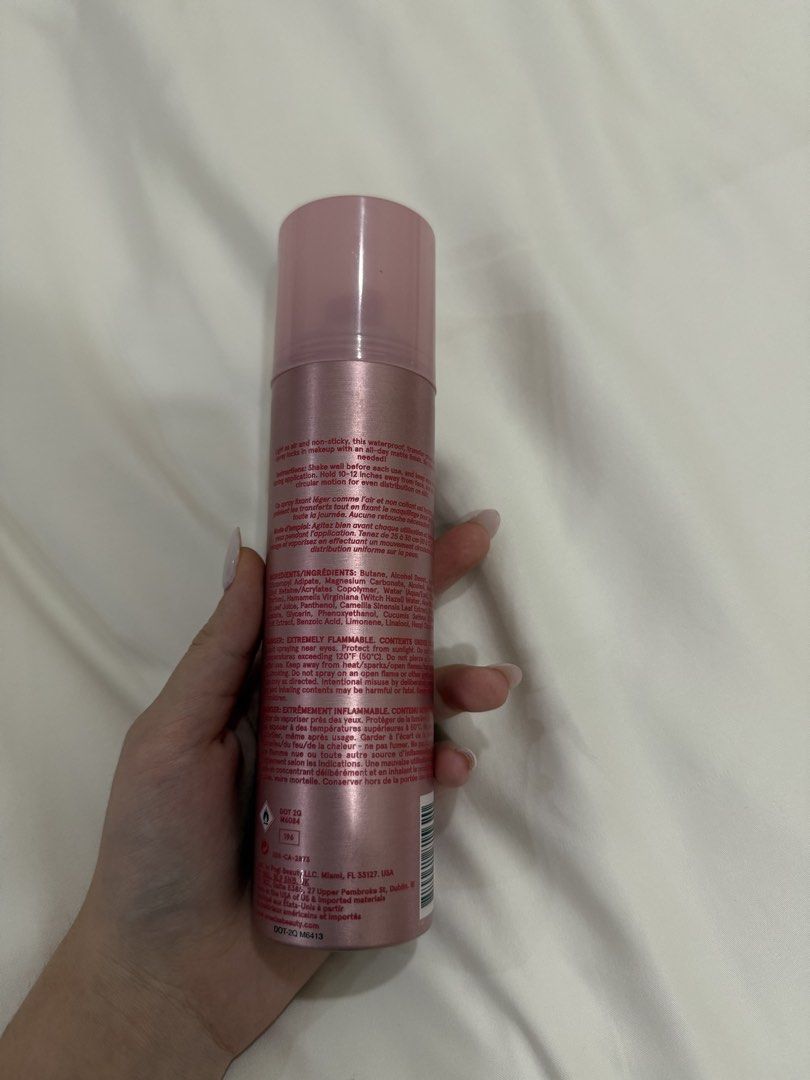 Authentic One Size On Til Dawn Setting Spray 143ML (Category: Makeup) located in Quezon City. Submitted by emily_in_pariss (Listing ID 1468374144, Image 2). Description: Used few sprays only! 90-95 % Full Purchased April 2026 Sephora USA.