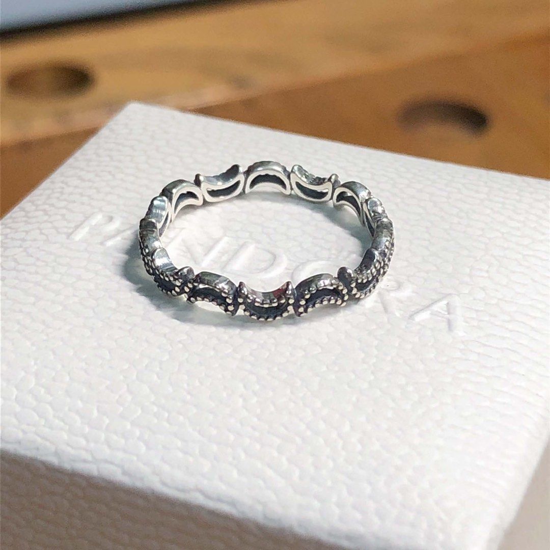 Authentic Pandora Crescent Moon Ring (Category: Rings) located in Manila. Submitted by daintyjewels (Listing ID 1468307865, Image 1). Description: .