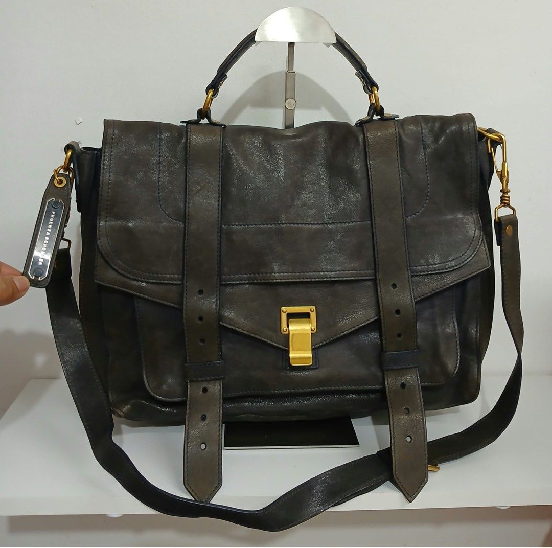 Authentic Proenza Schouler PS1 Medium Satchel (Category: Luxury Bags & Wallets) located in Quezon City. Submitted by jhaediah (Listing ID 1468302266, Image 1). Description: Authentic With strap No inclusion Good condition.