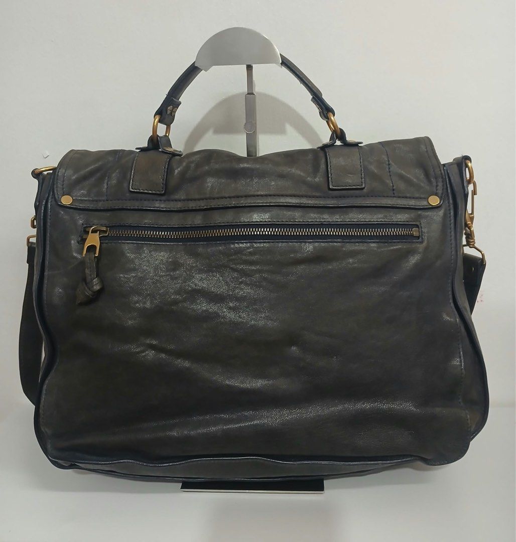 Authentic Proenza Schouler PS1 Medium Satchel (Category: Luxury Bags & Wallets) located in Quezon City. Submitted by jhaediah (Listing ID 1468302266, Image 3). Description: Authentic With strap No inclusion Good condition.