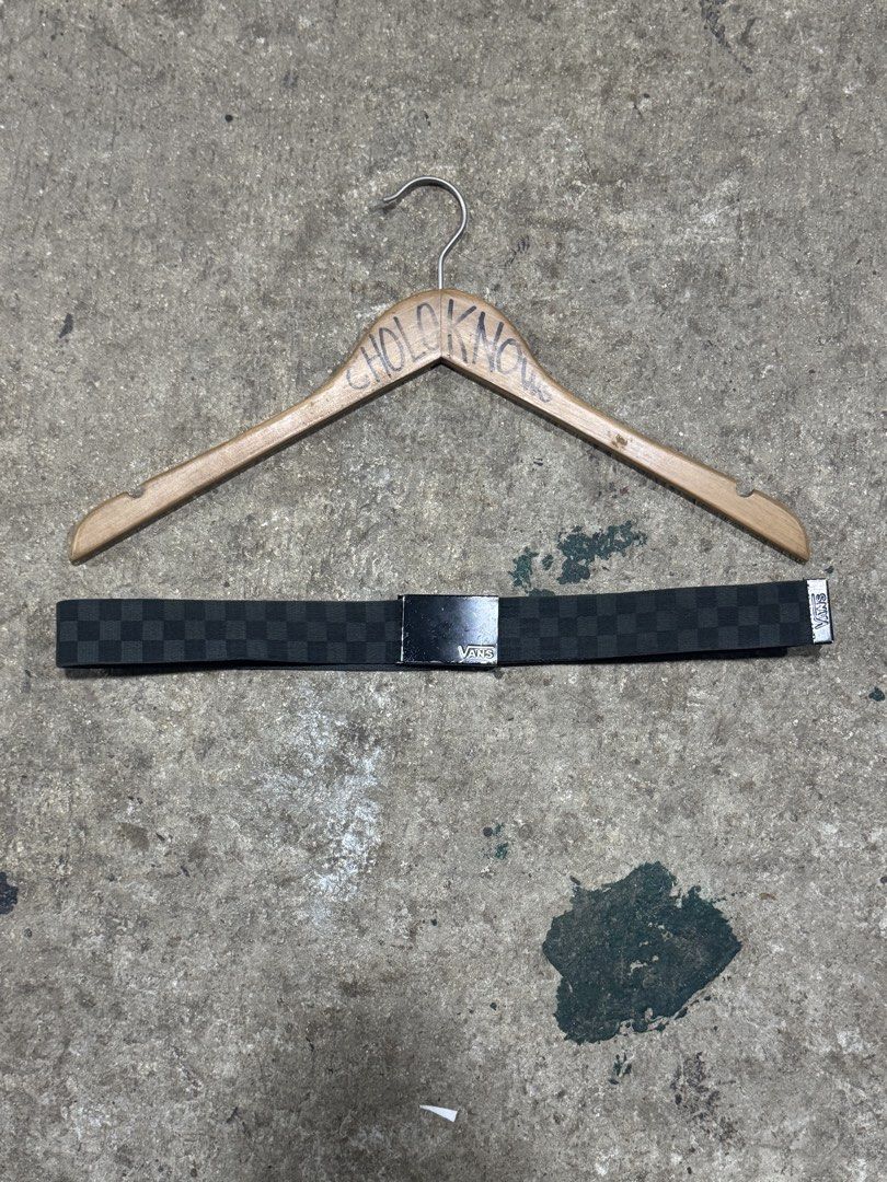 Authentic Vans Deppster II Web Belt In Black/Charcoal Checkerboard (Category: Belts) located in Badian. Submitted by choloknows (Listing ID 1468410281, Image 1). Description: Excellent 9+/10 Used Free Size 580 + sf.
