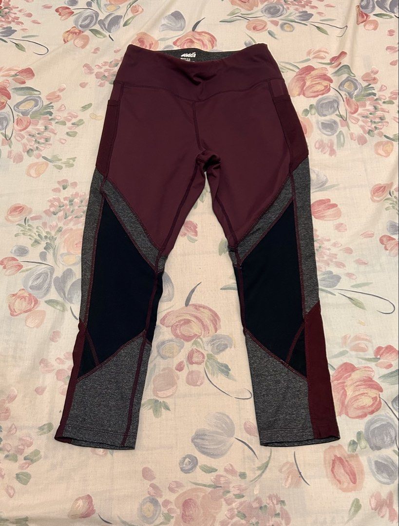 AVIA Burgundy Leggings (Category: Activewear) located in Pinamalayan. Submitted by _dragonfly (Listing ID 1468374926, Image 1). Description: .