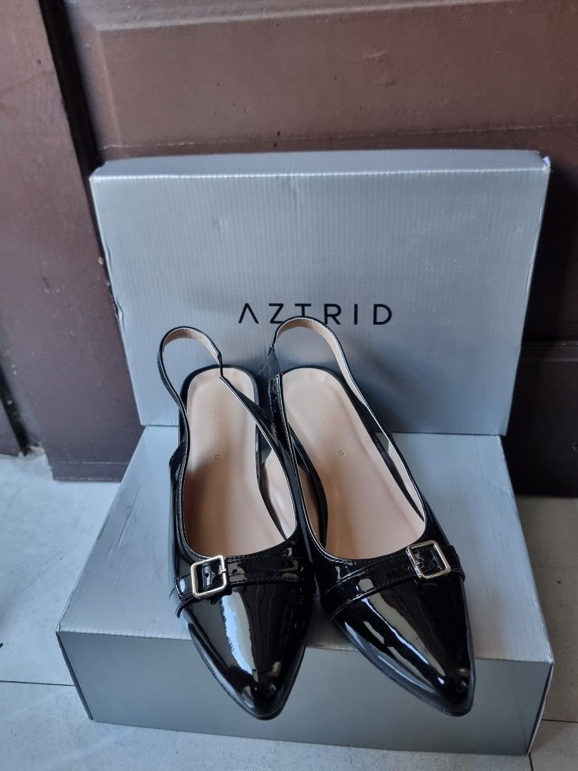 Aztrid Heels Size 10 (9US) (Category: Heels) located in Caloocan City. Submitted by mursedani (Listing ID 1468382625, Image 2). Description: • RFS: Wrong size ✅Never used, only tried once to walk on it. ✅With Box ✅Good as New • With original box & SAMSUNG paper bag • I can send pictures/ video proof of possession • SURE BUYERS ONLY PLS! • Still available if posted unless tagged SOLD/deleted..