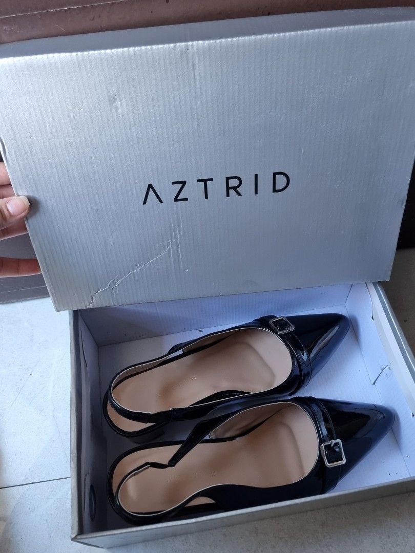 Aztrid Heels Size 10 (9US) (Category: Heels) located in Caloocan City. Submitted by mursedani (Listing ID 1468382625, Image 3). Description: • RFS: Wrong size ✅Never used, only tried once to walk on it. ✅With Box ✅Good as New • With original box & SAMSUNG paper bag • I can send pictures/ video proof of possession • SURE BUYERS ONLY PLS! • Still available if posted unless tagged SOLD/deleted..