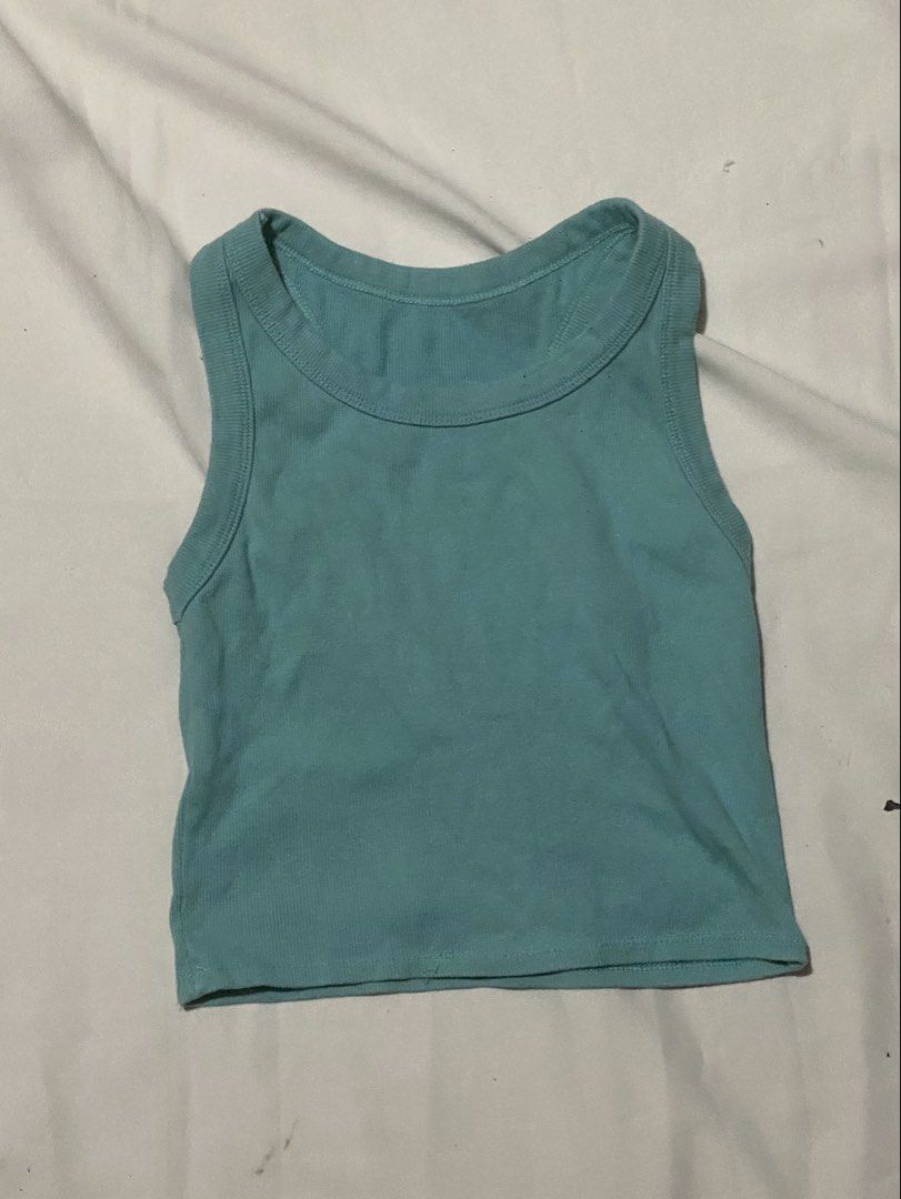 Baby Blue Cropped Sando (Category: Sleeveless) located in Makati City. Submitted by weirdshopping (Listing ID 1468297547, Image 1). Description: Selling pre-loved clothes! DETAILS: ~ All items are in good condition. - BRANDED - All clothes are sanitized before delivery. ~ Mode of Payment: Cash & Gcash - Available for delivery c/o by costumer: Lalamove, Grab, Angkas ~ Location: Guadalupe Viejo, Makati ~ FOR meet up, pick up, & delivery! (Delivery 