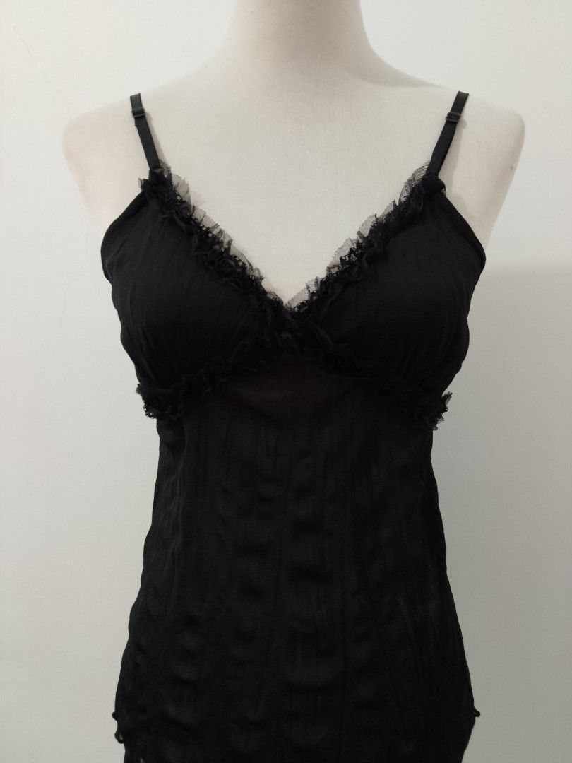 Babydoll dark coquette top (Category: Others Tops) located in Cotabato. Submitted by winonasallure (Listing ID 1468304503, Image 2). Description: size:small-Medium.