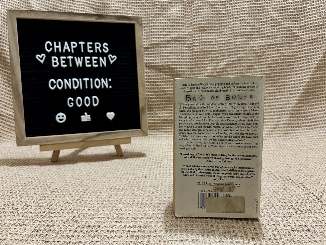 Bag of Bones | Stephen King (Category: Storybooks) located in Paranaque City. Submitted by chapters_between (Listing ID 1468432334, Image 2). Description: .