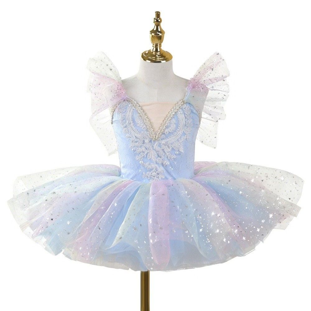 Ballet TutU (Category: Babies & Kids Fashion) located in Manila. Submitted by carolgaza14 (Listing ID 1468437401, Image 2). Description: "Mine Princess Blue 350" 🩵✨ PRINCESS FAIRY BALLET TUTU DRESS - KID SIZE MEDIUM Super ganda in actual, pang-princess talaga! Inclusions - Complete Set: - 1x Sky Blue Tutu Dress with white lace & pearl details sa chest. - 1x Blue Heart Crown / Tiara - with rhinestones - 1x White Stockings / Leggings Details: -Siz