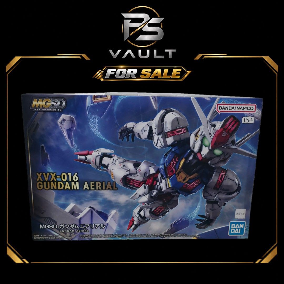 BANDAI MGSD GUNDAM AERIAL (Category: Gundam & Model Kits) located in Manila. Submitted by psvault (Listing ID 1468410634, Image 1). Description: 🔥 FOR SALE 🔥 BANDAI MGSD GUNDAM AERIAL UNBUILT 2,399PHP The price posted is already my best and final price, so kindly consider it non-negotiable. 🙏 I hope for your kind understanding. Thank you! 🤝 🤝 100% SEALED AND UNBUILT. ALL RUNNERS HAVE BEEN VERIFIED AND ACCOUNTED FOR TO ENSURE THAT ALL REQUIRE