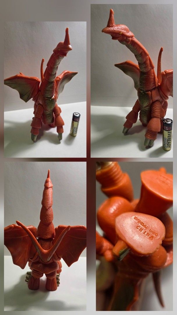 Bandai Ultraman Kaijus (Category: Figurines & Statues) located in Las Pinas. Submitted by run800 (Listing ID 1468362868, Image 3). Description: RARE Bandai Ultra Kaijus Bandai Japan: Agira P450 Gubila P450 Dodongo P700 Bandai China: Kilazee P450 Additonal photos available for serious buyers only. Paymet via Gcash or BPI Shipping / Lalamove at buyer's expense, Please manage your booking. .