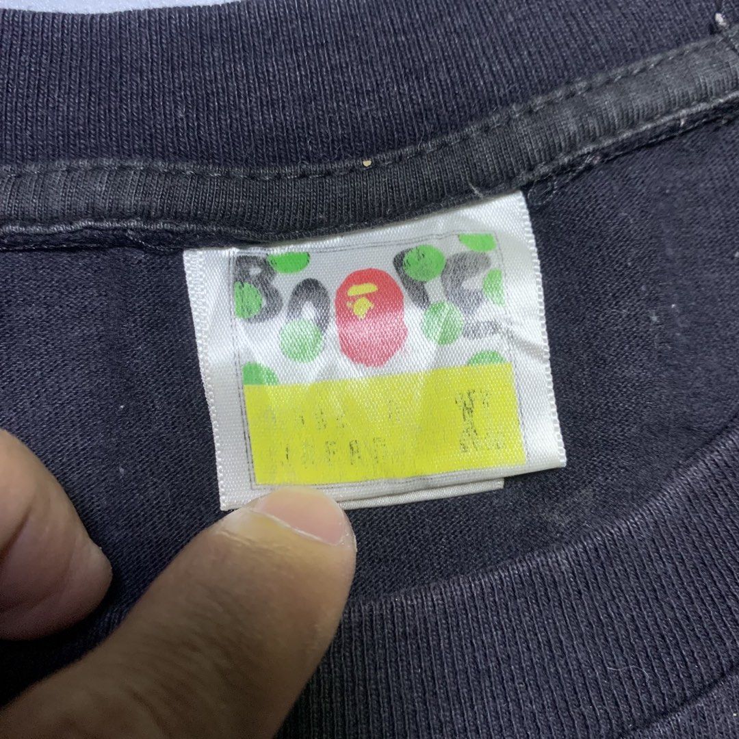 BAPE x ORIGINALFAKE KAWS TEE (Category: Tshirts & Polo Shirts ) located in Cabanatuan. Submitted by _w2keed (Listing ID 1468478383, Image 3). Description: Size: L (W21.5' x L28') Condition: 9.5/10 Color rate: 9.5/10 Issue/s: minimal crack print.