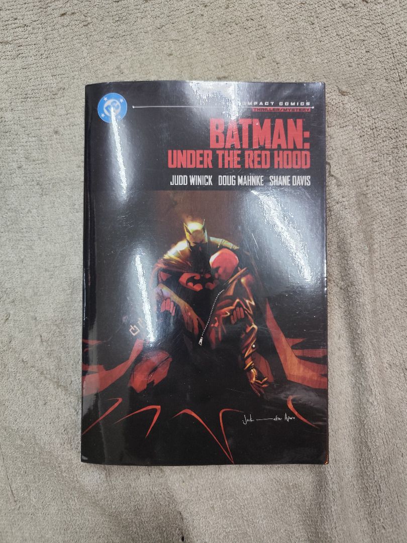 Batman: Under The Red Hood (DC Compact Comics) (Category: Comics & Manga) located in Quezon City. Submitted by carou14854 (Listing ID 1468404186, Image 1). Description: Personal collection. (with plastic jacket) RFS: Destash/Declutter MOP: GCash MOD: LBC, LBC-COP ✅ Buyer shoulders SF Am usually offline. Expect reply within 24 hours. May sms/text for faster transaction. No calls please..