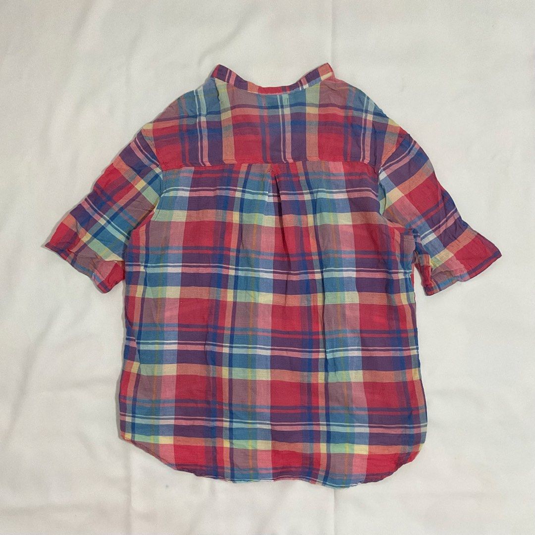 BDG Womens Colorful Plaid Shortsleeves Button Down Blouse (Category: Blouses) located in Caloocan City. Submitted by de_clothur (Listing ID 1468303882, Image 2). Description: .