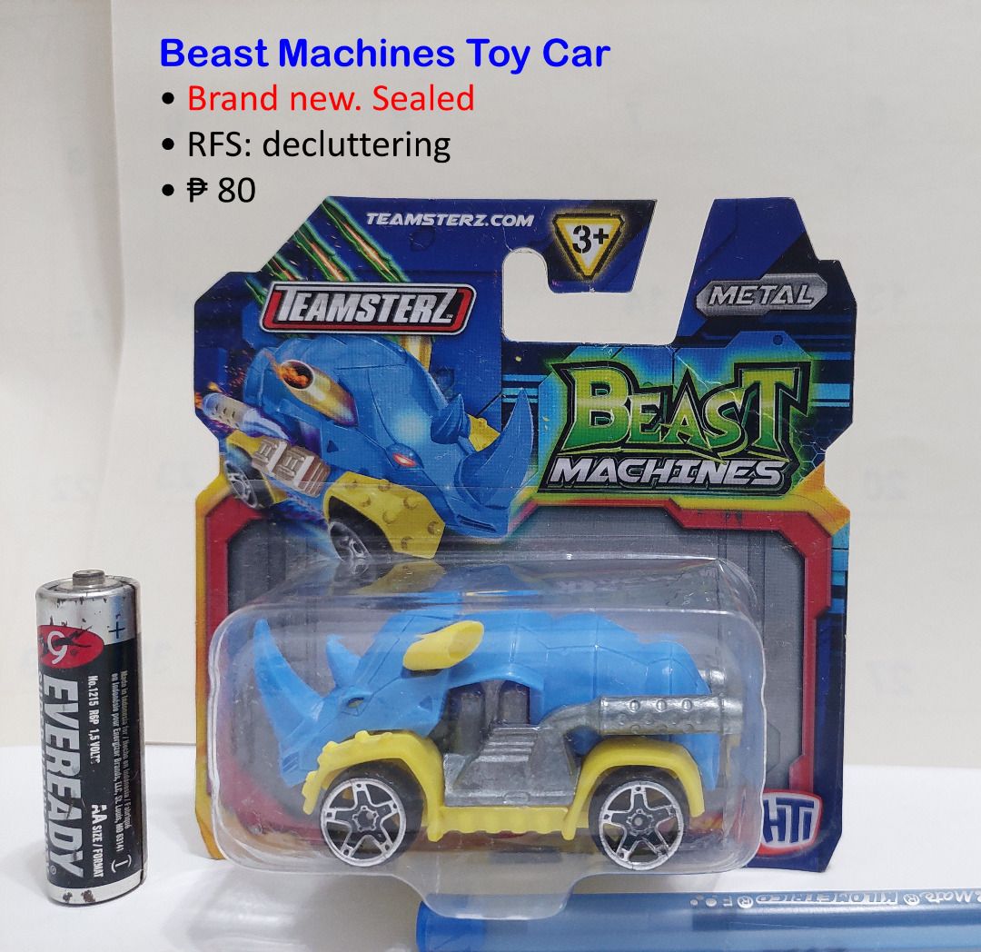 Beast Machines Toy Car (Category: Kids Toys) located in San Juan City. Submitted by linlgoldfish (Listing ID 1468483325, Image 1). Description: Beast Machines Toy Car • Brand new. Sealed • RFS: decluttering .