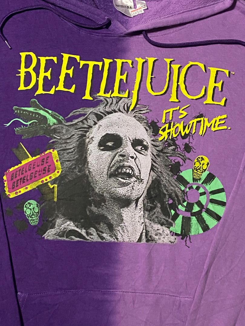 Beetlejuice | horror hoodie (Category: Hoodies) located in Las Pinas. Submitted by all_details_posted (Listing ID 1468437249, Image 2). Description: small lints only.