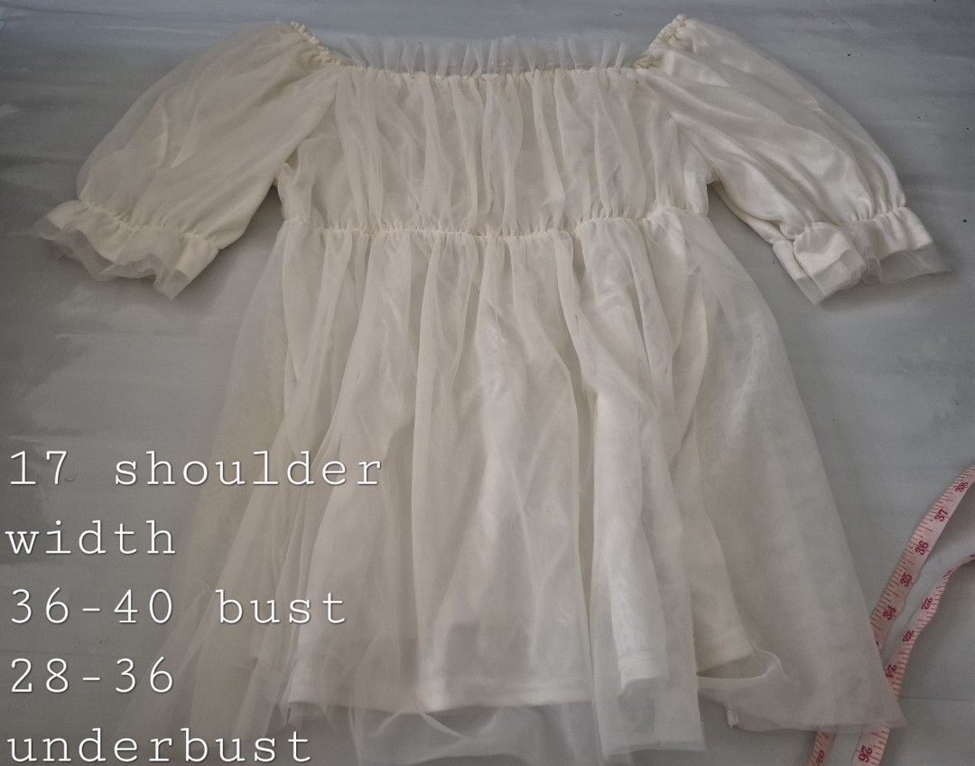Beige Babydoll offshoulder Top (Category: Blouses) located in Calamba. Submitted by bb.lace (Listing ID 1468329740, Image 1). Description: .