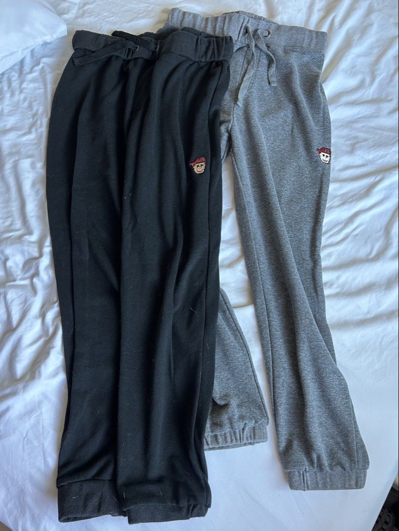 Better Made by Bench Sweatpants Bundle (Category: Joggers) located in Pasig City. Submitted by jk.declutter (Listing ID 1468425477, Image 1). Description: Personally owed. Di masyado ginamit natambak lang because too long i’m only 5’6 huhu large sya, for tall guys 2 pieces black and gray.