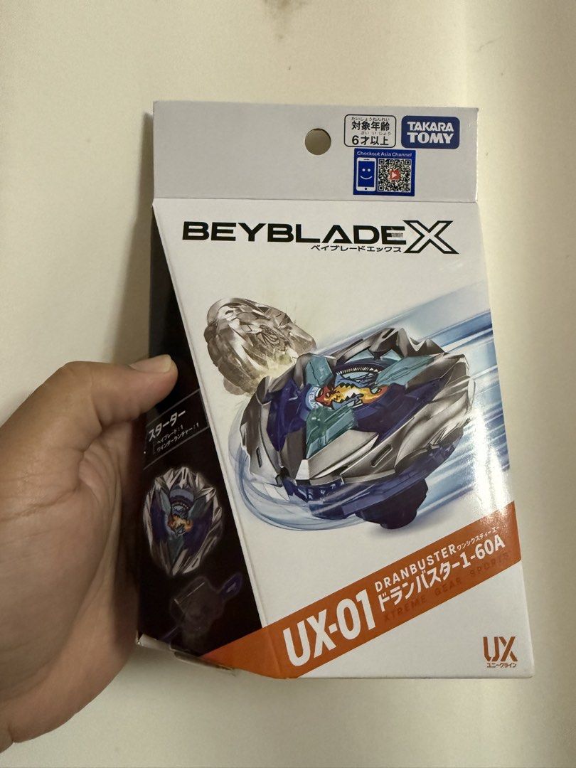 Beyblade X UX-01 Starter Dran Buster (Category: Action & Battle Toys) located in Marikina City. Submitted by jpcollectiblesph (Listing ID 1468346581, Image 1). Description: .