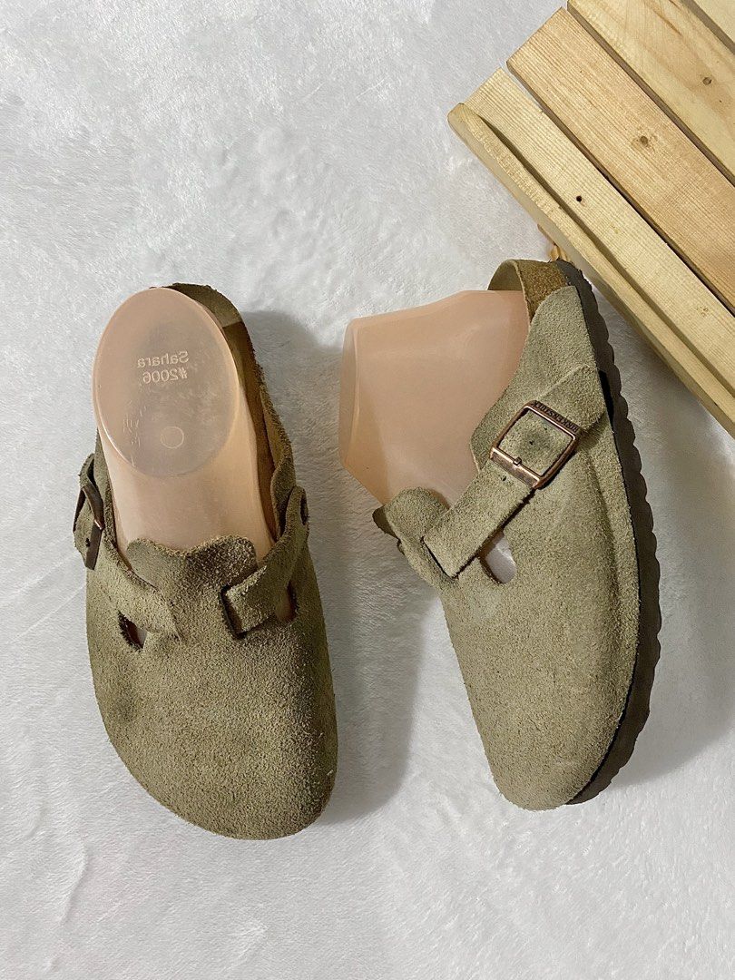birkenstock boston clogs (Category: Slippers and slides) located in Bulacan. Submitted by parapapa (Listing ID 1468393536, Image 3). Description: 37 / 24cm 8/10 condition need cleaning.