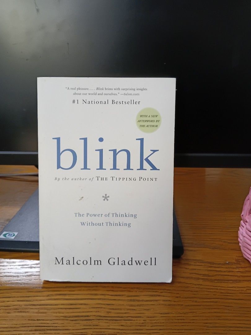 Blink by Malcolm Gladwell (Category: Storybooks) located in Baguio. Submitted by ravenousreader_1922 (Listing ID 1468392851, Image 1). Description: -Trade paperback - Preloved but in very good condition - For shipping through J&T or dropping off at Pines Arcade, Baguio City - Payment through Gcash or BDO.