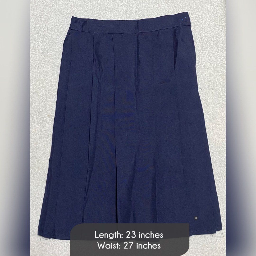 Blue skirt uniform (Category: Babies & Kids Fashion) located in Morong. Submitted by fcjonline528 (Listing ID 1468418214, Image 1). Description: .