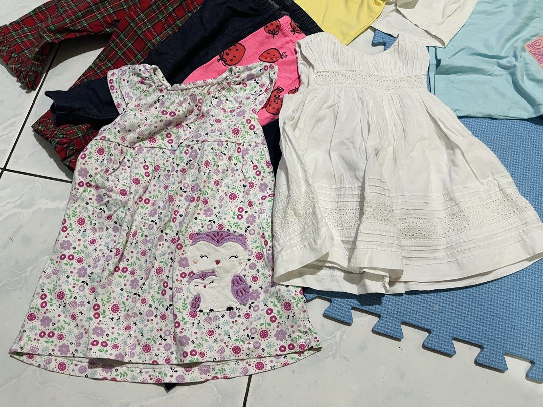 Branded Tops & Bottoms Take All (Category: Babies & Kids Fashion) located in Rizal. Submitted by nwndprlvdbyurs (Listing ID 1468417002, Image 2). Description: Good for 12-24m For take all 15pcs plus 5 items free Decluttering.