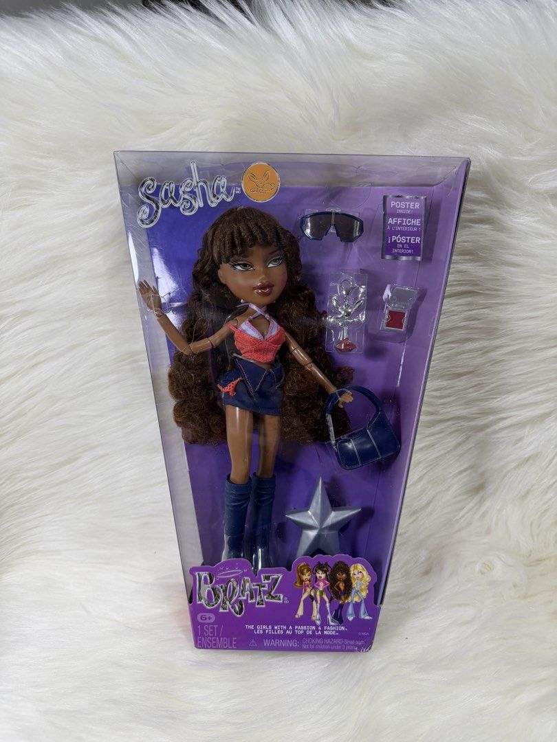BRATZ FIRST EDITION REIMAGINED DOLL - SASHA (Category: Interactive Toys) located in Quezon City. Submitted by dollbiz (Listing ID 1468368467, Image 2). Description: NOW AVAILABLE ON HAND BRATZ FIRST EDITION REIMAGINED DOLL - SASHA 🏷️₱2,450 each ✅DM TO ORDER.
