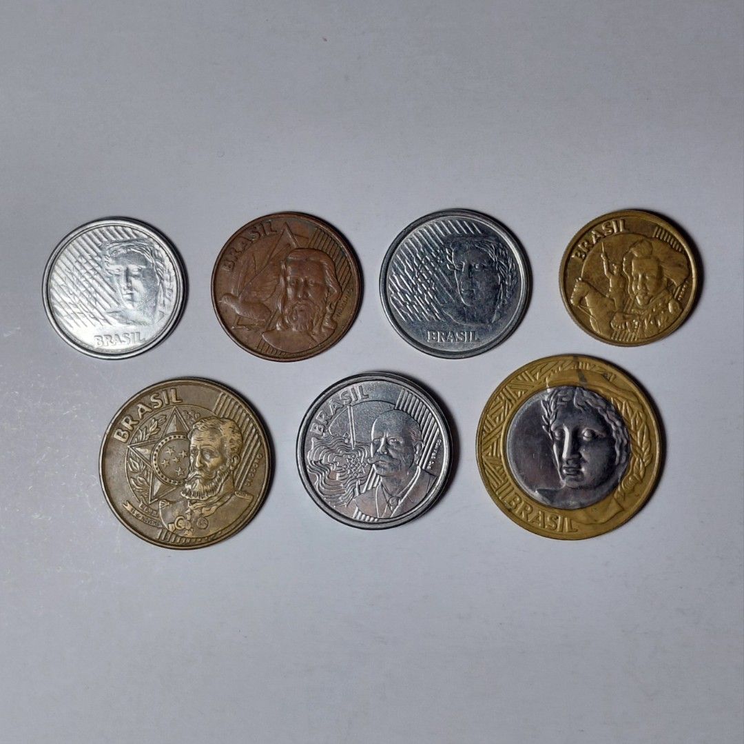 Brazil Coin Set (Category: Currency) located in Tagbilaran City. Submitted by bennycollectibles (Listing ID 1468303951, Image 2). Description: •Add an additional 150 for shipping.