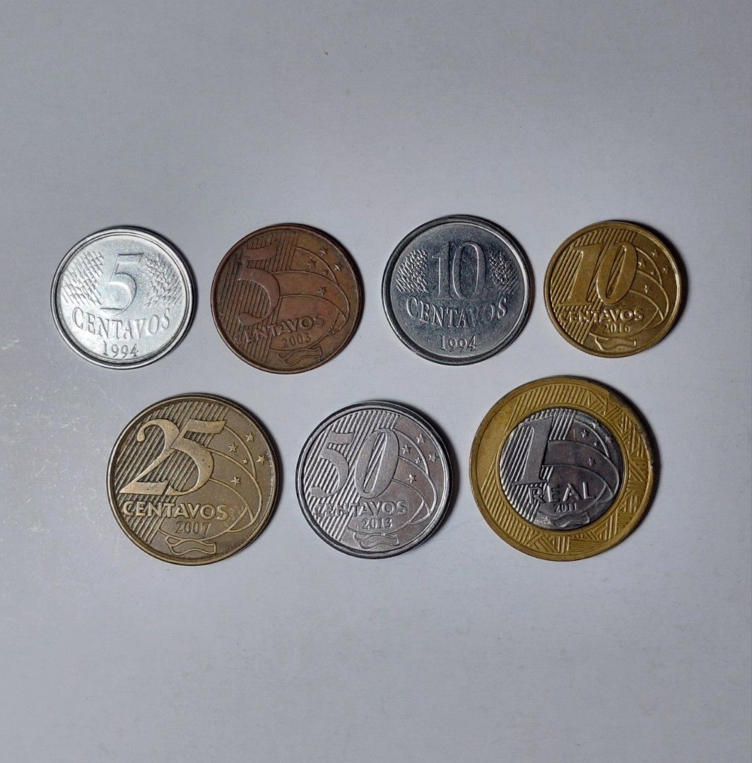 Brazil Coin Set (Category: Currency) located in Tagbilaran City. Submitted by bennycollectibles (Listing ID 1468303951, Image 1). Description: •Add an additional 150 for shipping.