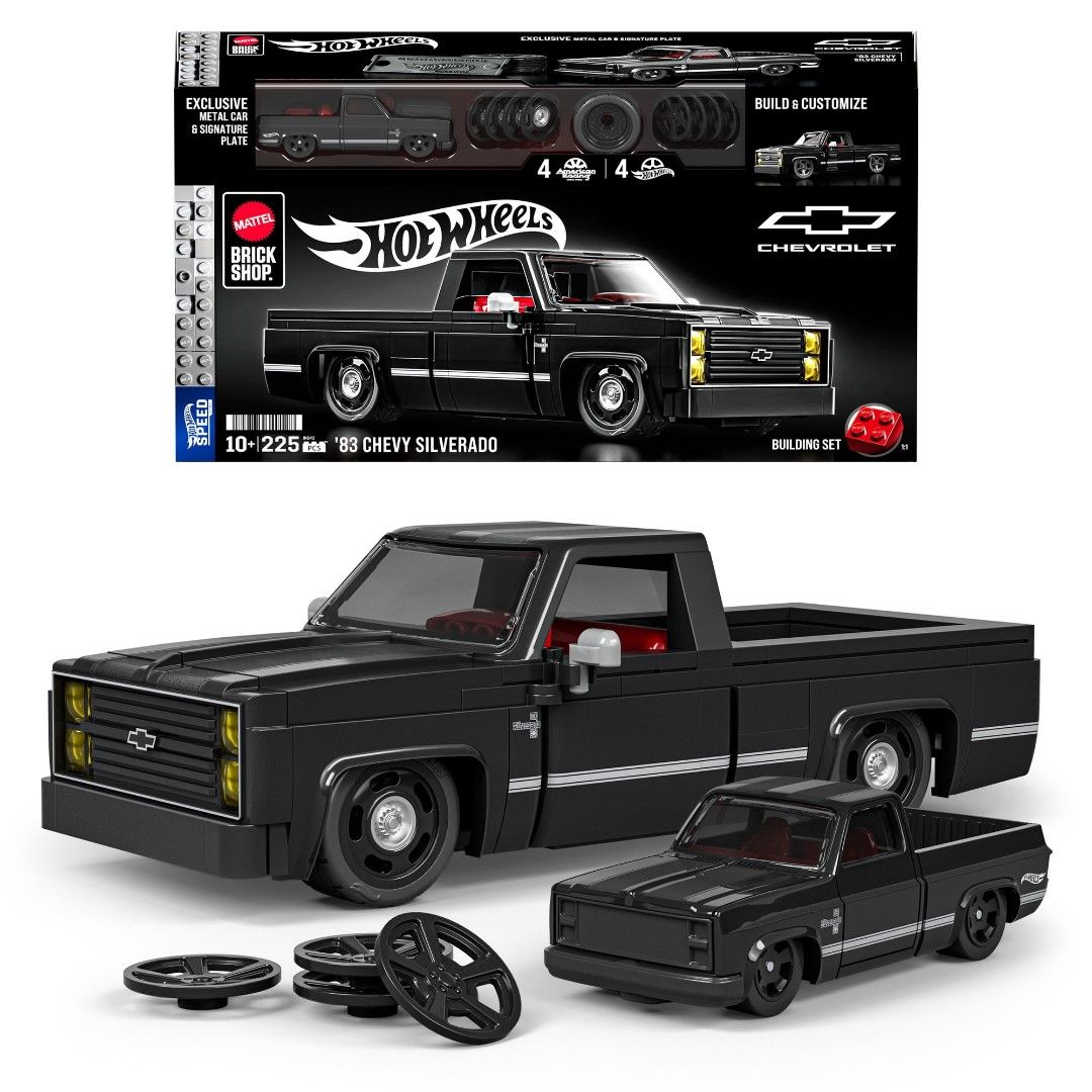 Brick Shop Hot Wheels 83 Chevy Silverado (Category: Lego & Building Sets) located in Baguio. Submitted by Tyco10 (Listing ID 1468400468, Image 3). Description: Brand New Negotiable Meet up or LBC.