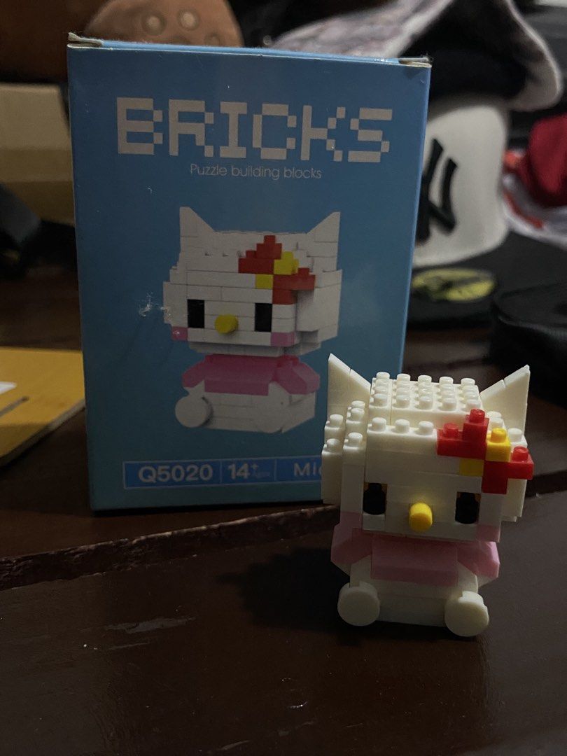 Bricks Hello Kitty (Category: Lego & Building Sets) located in Binan City. Submitted by racksblue (Listing ID 1468441457, Image 1). Description: .