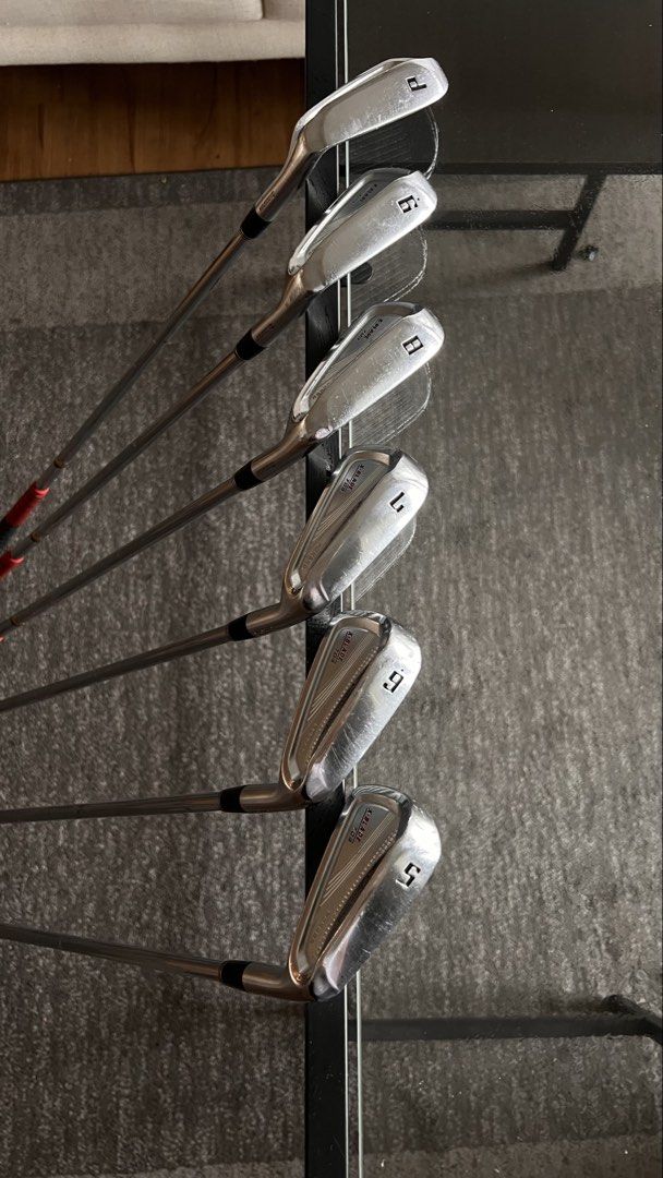 Bridgestone Tourstage X-Blade 703 CB (Category: Golf) located in Manila. Submitted by reworn.qc (Listing ID 1468302588, Image 3). Description: Game improvement irons that give some distance Nice feel and look Condition: 8/10, very playable condition Shaft: Dynamic Gold S200 (Stiff Flex) Grips: Golf Pride MCC Last 2 photos are the condition of the clubs I hit most..