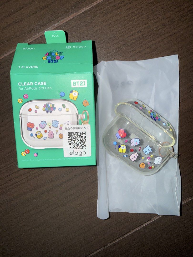BT21 Elago airpods case 3rd gen (Category: K-Wave Merchandise) located in Marikina City. Submitted by culose (Listing ID 1468347579, Image 1). Description: Official.