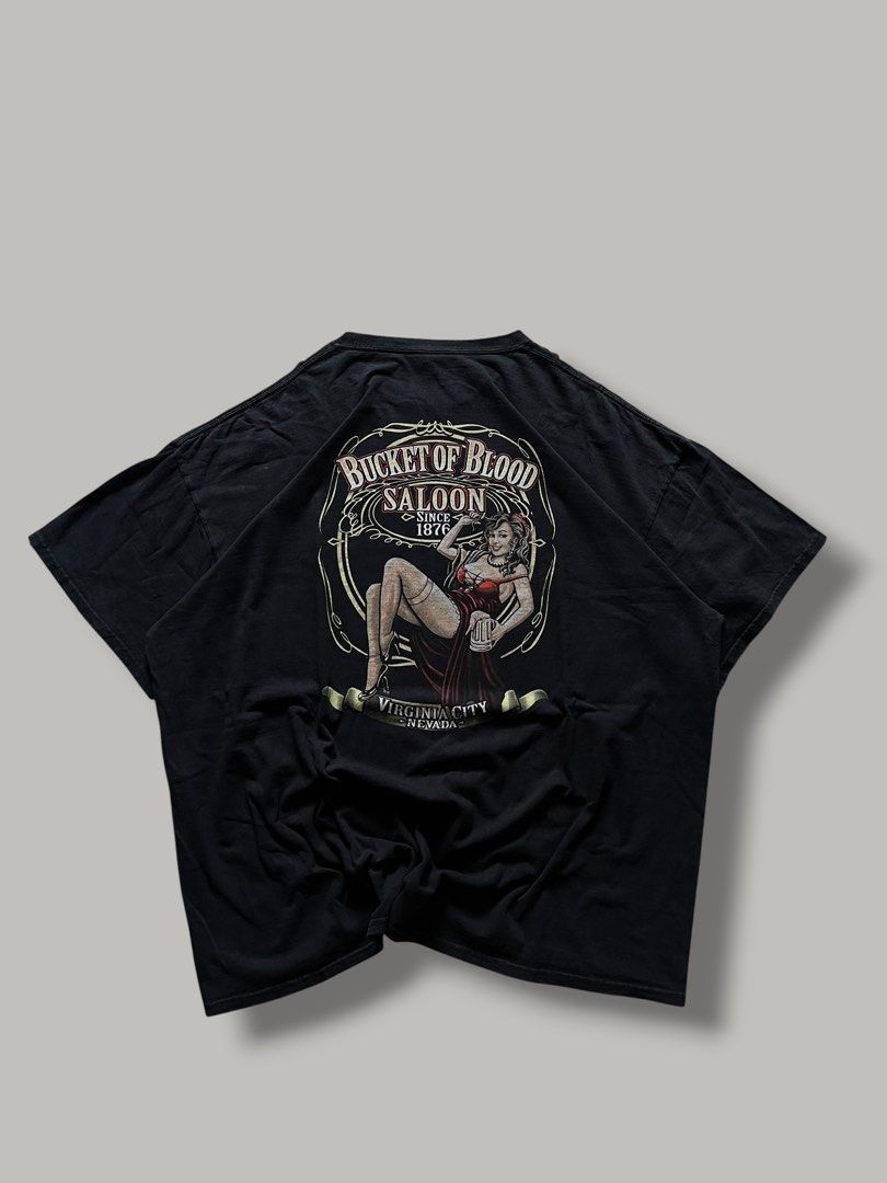 Bucket of Blood (Category: Activewear) located in Cebu City. Submitted by dip.thrift (Listing ID 1468473724, Image 1). Description: ▫️Port & Company Tag ▫️XXL (28x31) ▫️Issue: Penhole ▫️Color Rate: 8/10 (Perfectly Faded) ▫️Condition: 9/10.