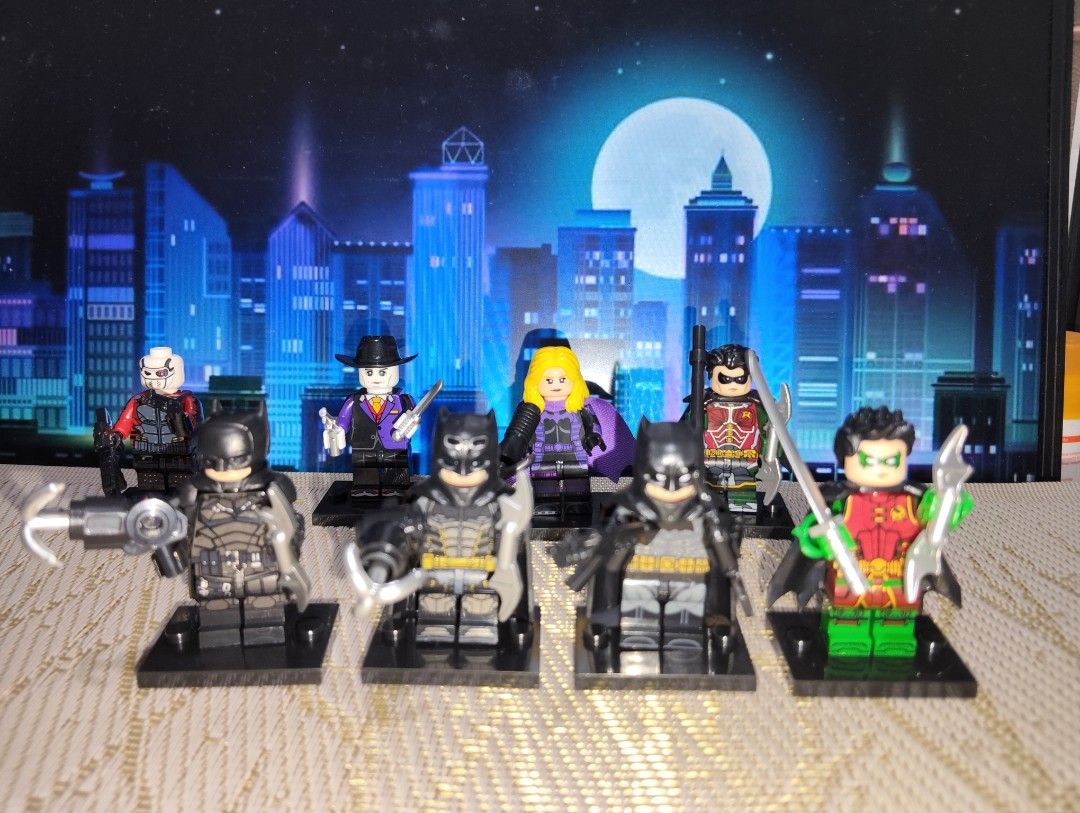 Building Blocks Batman Set (Category: Lego & Building Sets) located in San Pablo. Submitted by thebeehivecollectibles (Listing ID 1468406392, Image 1). Description: Building Blocks Batman Set with 8 characters You will get the unbuilt sealed items Items in Quezon City Shipping at buyer's expense and booking Cross posted.