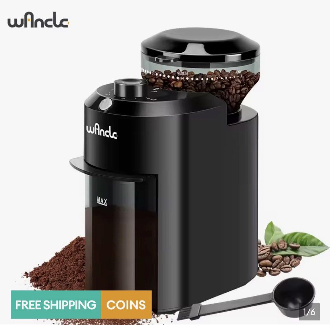 BUNDLE: HiBrew 20 Bar Espresso Machine & Wancle Coffee Grinder (Category: Coffee Machines & Makers) located in Pasig City. Submitted by springcleaningcece (Listing ID 1468357990, Image 3). Description: - Complete home cafe bundle: HiBrew 20-bar espresso machine and Wancle burr coffee grinder -Ideal for first time espresso machine owners to practice before committing to a high end machine - Condition: well used but no damages; fully functional.