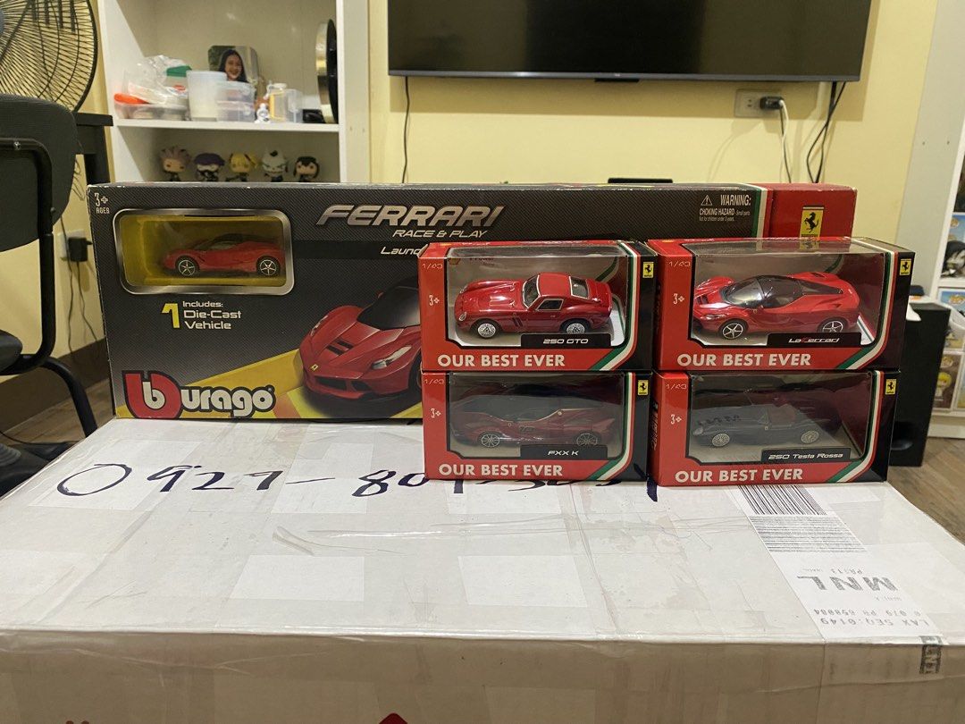 Burago play set (Category: Vehicle & Diecast Models) located in Angeles City. Submitted by itsyourboimachi (Listing ID 1468466861, Image 1). Description: Track unsealed but complete..