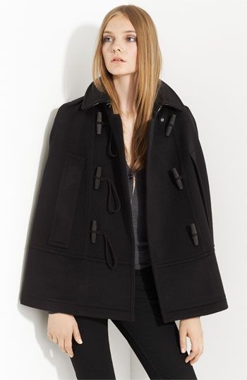 Burberry britt wool toggle cape coat (Category: Coats, Jackets and Outerwear) located in Baguio. Submitted by archival_thrifted.ph. (Listing ID 1468346355, Image 2). Description: FOR SALE‼️ . BURBERRY BRITT WOOL TOGGLE CAPE COAT . EXCELLENT CONDITION .SIZE MEDIUM ON TAG .PHP 3500 PLUS SF .❌❌ COP/COD .MOP GCASH .COURIER J&T .BAGUIO AREA .DM FOR SURE BUYER TY.