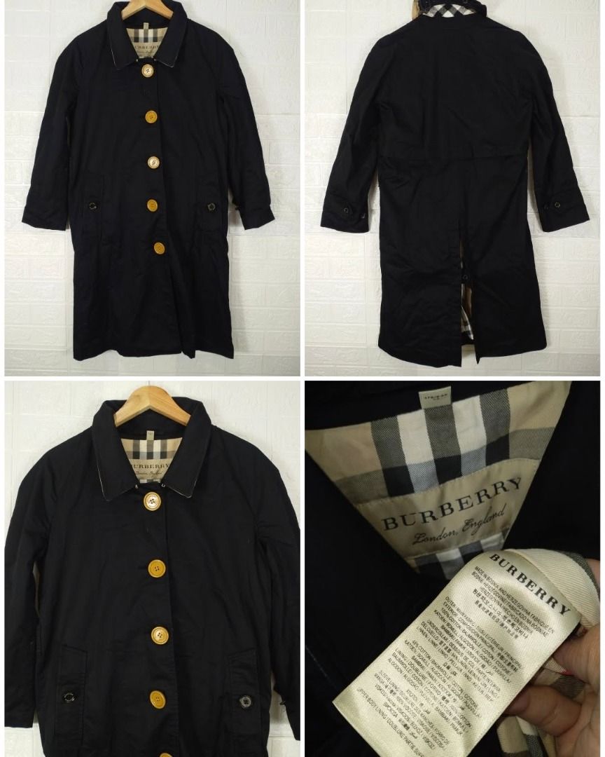 BURBERRY COAT (Category: Coats, Jackets and Outerwear) located in Baguio. Submitted by fashionfinds1999 (Listing ID 1468349898, Image 1). Description: 39 x 20 MEDIUM - LARGE EXCELLENT CONDITION.