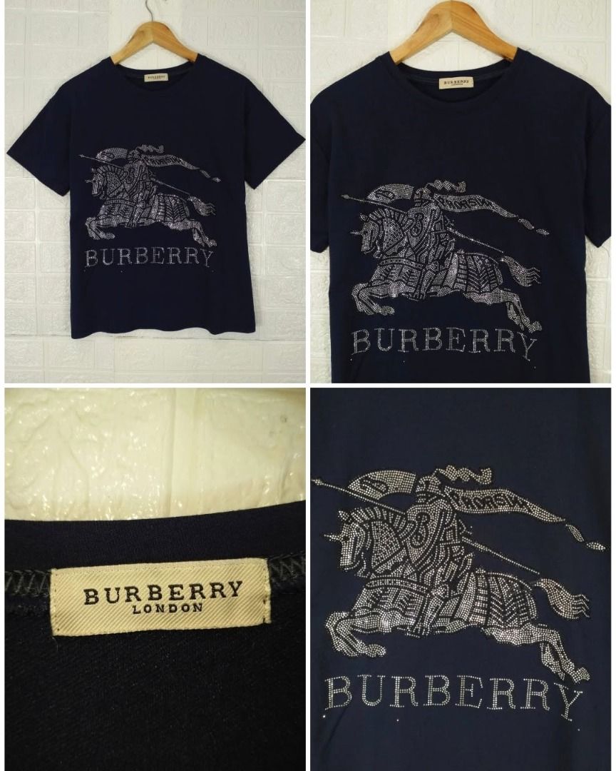 BURBERRY TEE SHIRT (Category: Shirts) located in Baguio. Submitted by fashionfinds1999 (Listing ID 1468355039, Image 1). Description: 25 x 21 MEDIUM EXCELLENT CONDITION + sf.